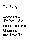Avatar du membre
