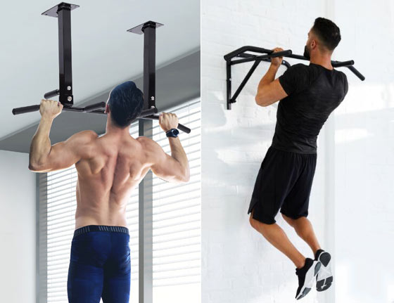 Barre traction murale plafond
