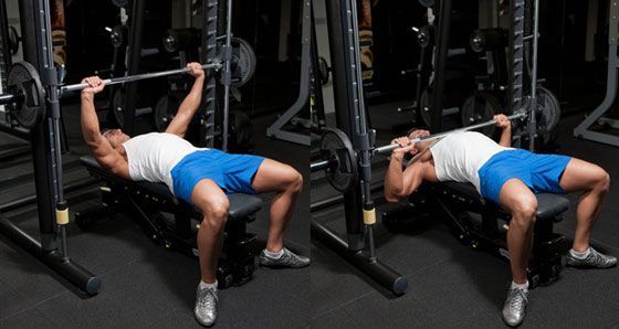 Développé couché Smith Machine