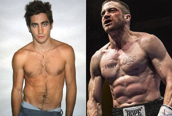 Jake Gyllenhaal avant-après