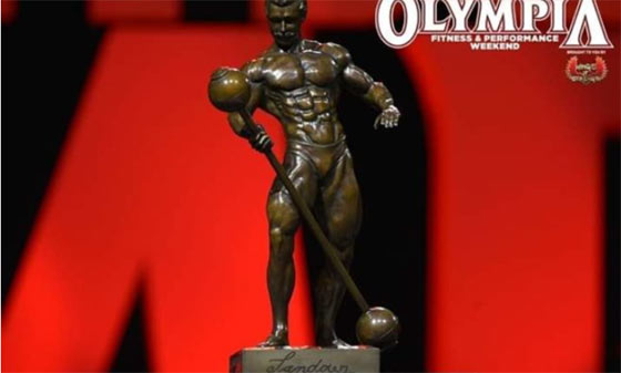Trophé sandow Mr olympia