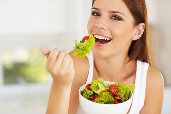 Manger des légumes au régime